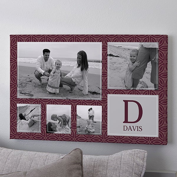 Personalized Photo Canvas Print - 16x20