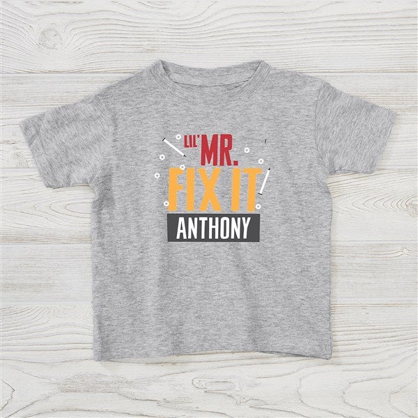 Mr. Broke It Personalized Dad and Son Matching Shirts - 26623