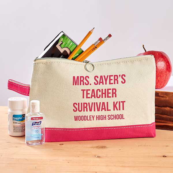 Personalized Teacher Survival Kit - 26692