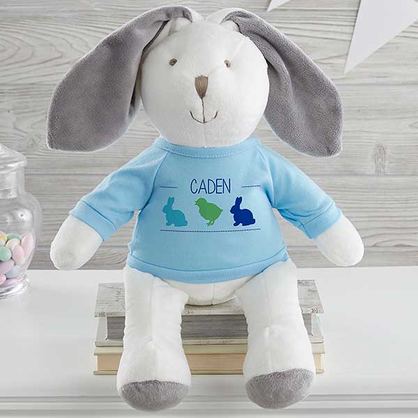 Hop Hop Personalized Easter Bunny Stuffed Animal - 26711