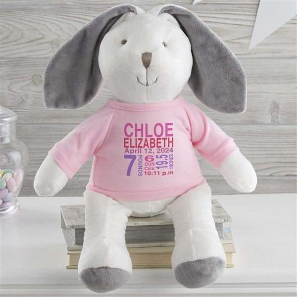 Birth stat cheap stuffed animals