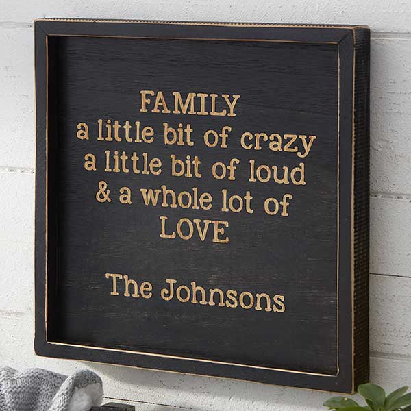 Personalized Distressed Wood Wall Art - Write Your Own Quote - 26766