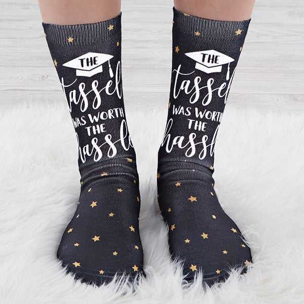 EMBROIDERED Black Wedding Socks PERSONALISED x5 £20 one pair free