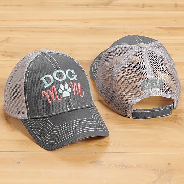 Custom Embroidered Dog Mom Trucker Hats - 26917