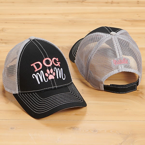 Custom Embroidered Dog Mom Trucker Hats - 26917