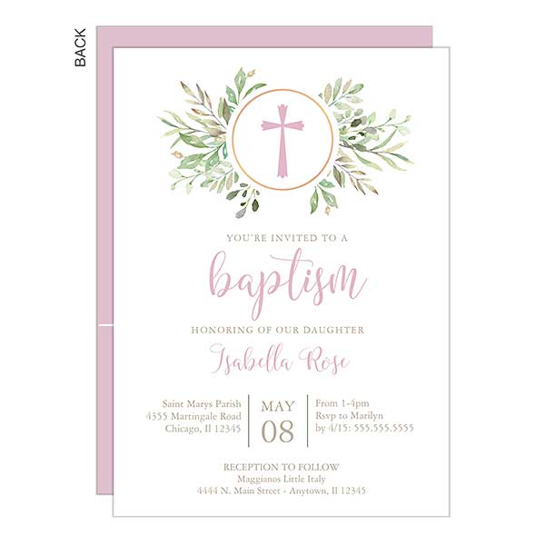 baptism cross girl