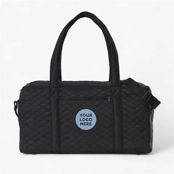 Personalized Logo Quilted Duffel Bag  - 26950