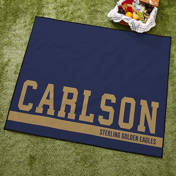 Sports Family Personalized Picnic Blanket - 26951