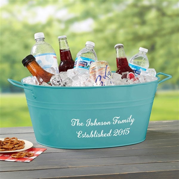 Write Your Own Personalized Beverage Tub - 26978