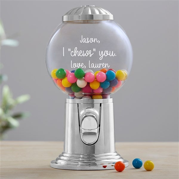 I Chews You Personalized Candy Dispenser - 27023