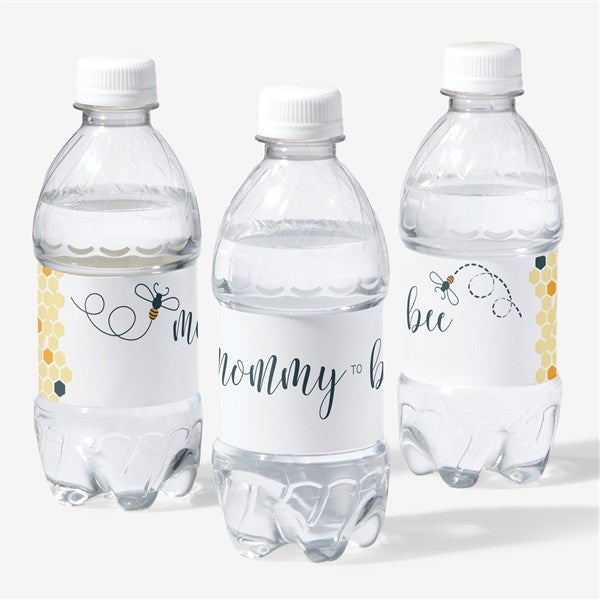 Mommy To Bee Baby Shower Personalized Water Bottle Labels - 27061