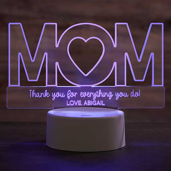 Mom Personalized LED Sign