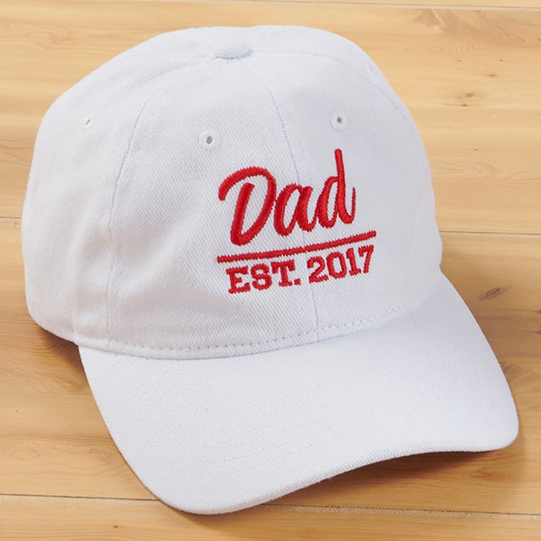 Established Dad Personalized Baseball Caps - 27099