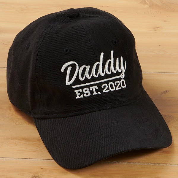 Embroidered Black Hat Original Designs Daddy Needs A Beer Custom Baseball Cap Truck Hats