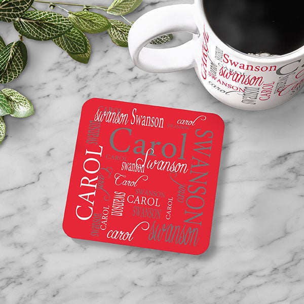 Signature Style Personalized Coaster - 27139