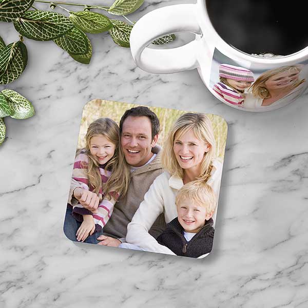 Precious Photo Personalized Coasters - 27146