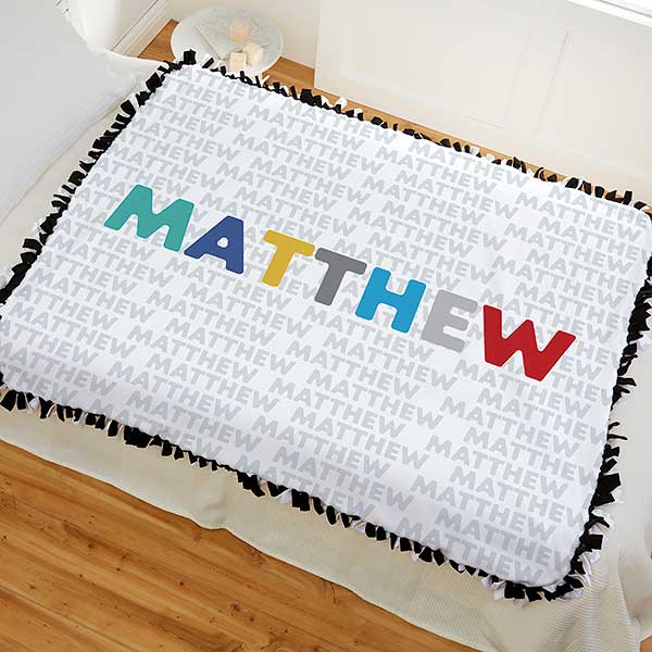 personalized kids blankets