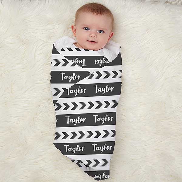 black and white receiving blankets