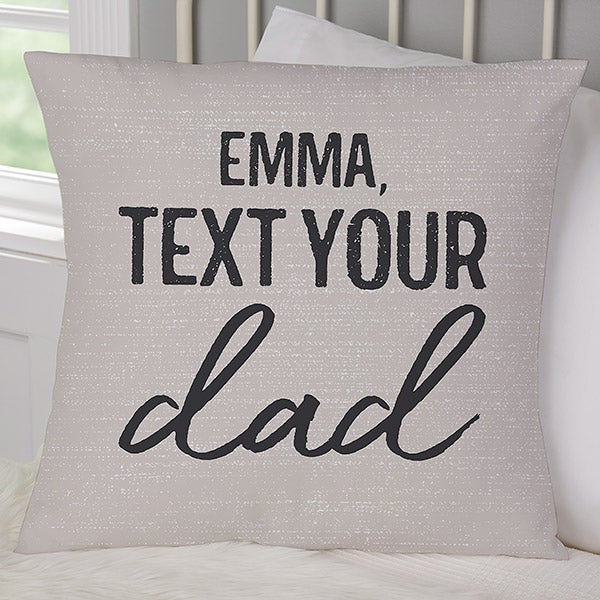 Call Your Mom Personalized Throw Pillows - 27233