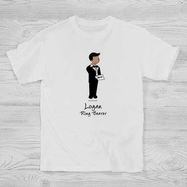 Personalized Ring Bearer Shirts by philoSophie's - 27237