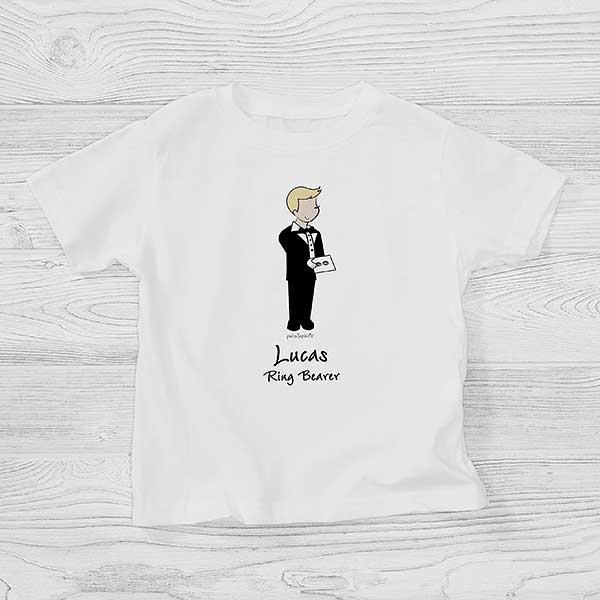Personalized Ring Bearer Shirts by philoSophie's - 27237
