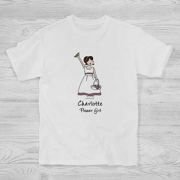 Personalized Flower Girl Shirts by philoSophie's - 27238