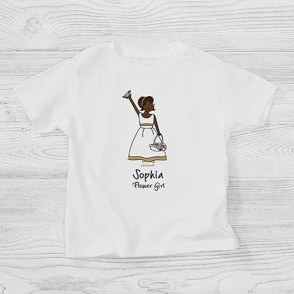 Personalized Flower Girl Shirts by philoSophie's - 27238