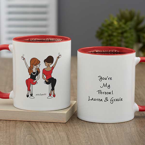 Best Friends philoSophie's Personalized Coffee Mugs - 27250