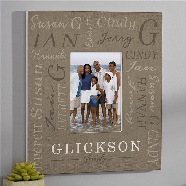Family Is Everything Personalized Box Picture Frames - 27281