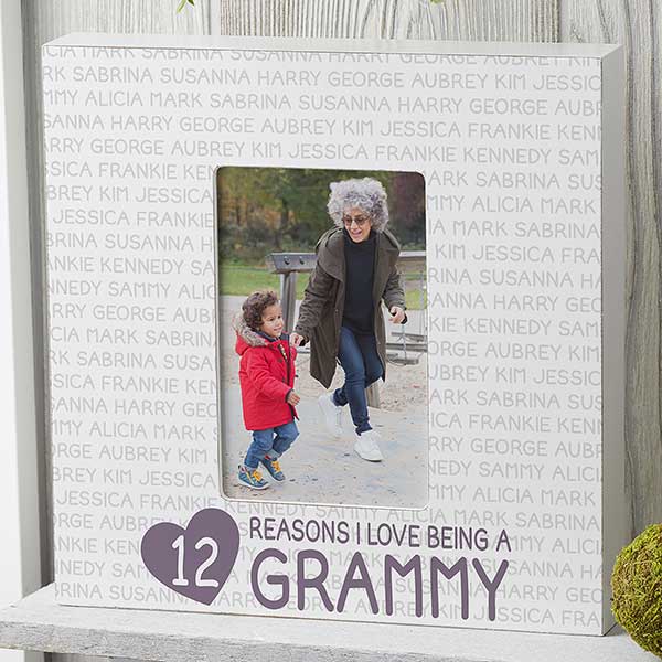 Reasons We Love Personalized Grandparents Box Picture Frames - 27282