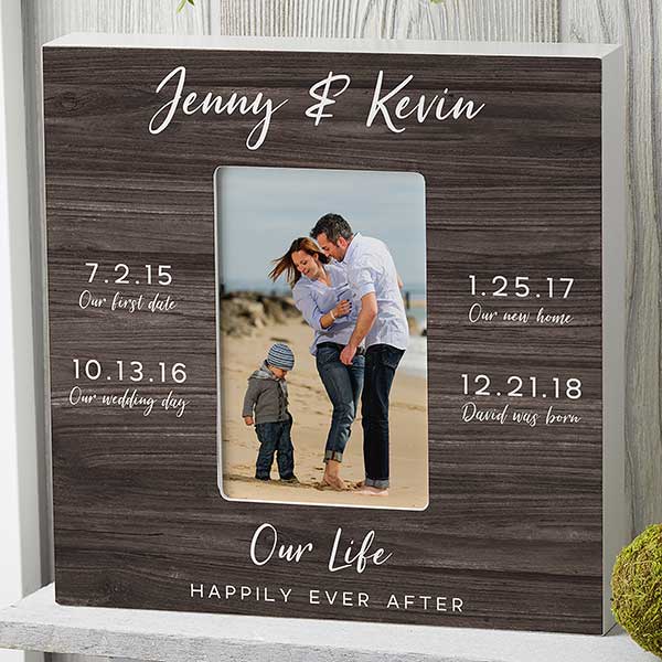 Memorable Dates Personalized Wall Frames - 27285