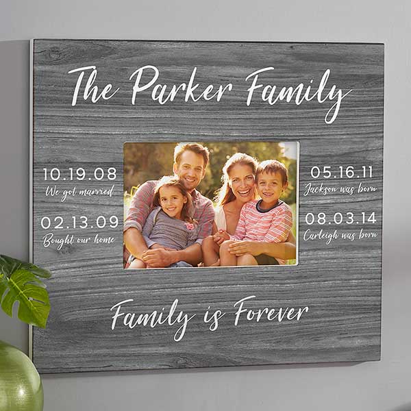 Memorable Dates Personalized Wall Frames - 27285