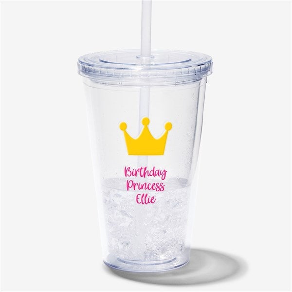 Birthday Icon Personalized 17 oz Acrylic Insulated Tumbler - 27295