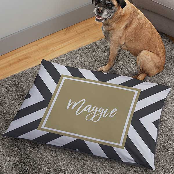 Pattern Play Personalized Dog Beds - 27303