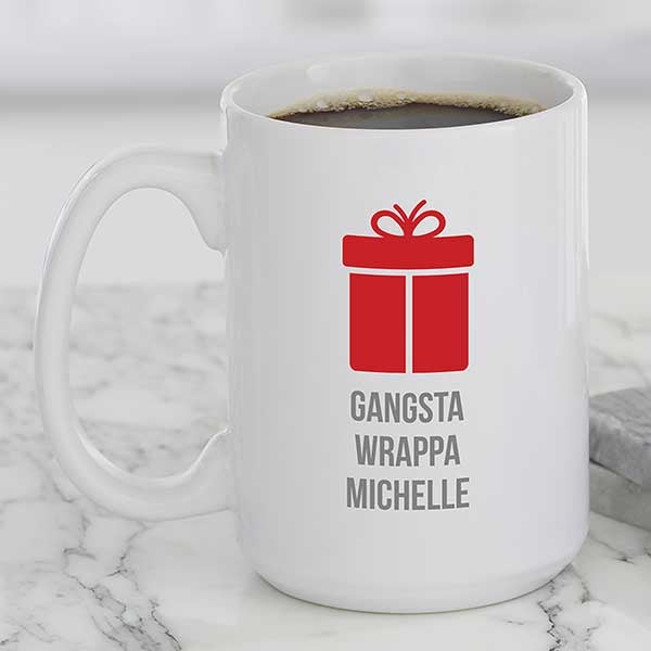 Personalized Christmas Icon Coffee Mugs - 27305