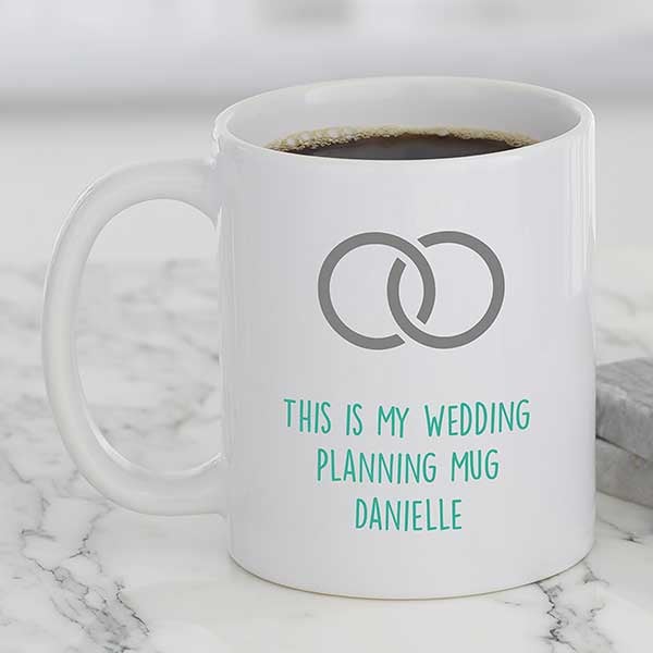 Wedding Icon Personalized Coffee Mugs