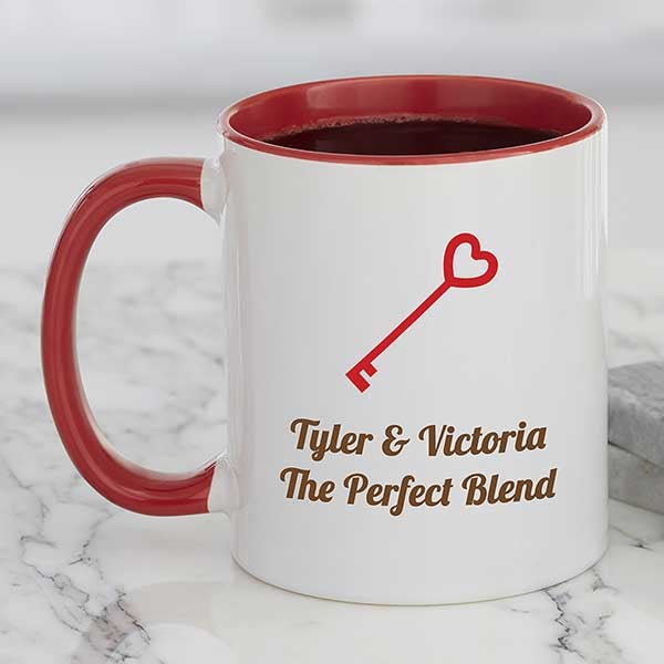 Wedding Icon Personalized Coffee Mugs - 27309