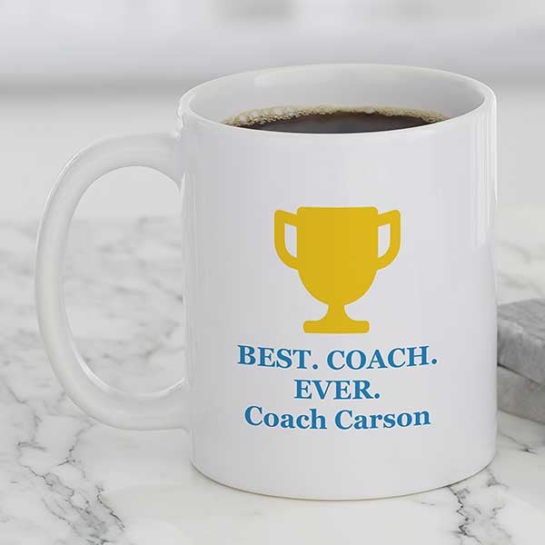 Sports Icon Personalized Coffee Mugs - 27320