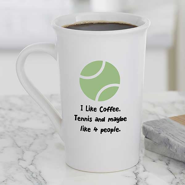 Sports Icon Personalized Coffee Mugs - 27320