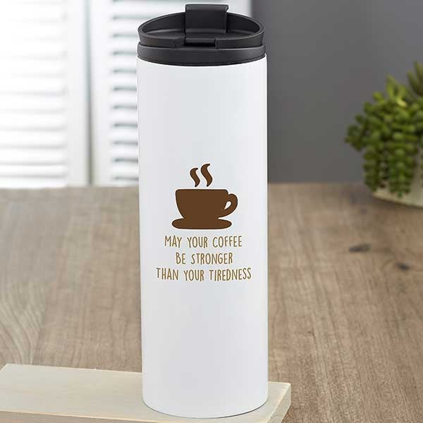Choose Your Icon Personalized 16 oz Travel Tumbler - 27340