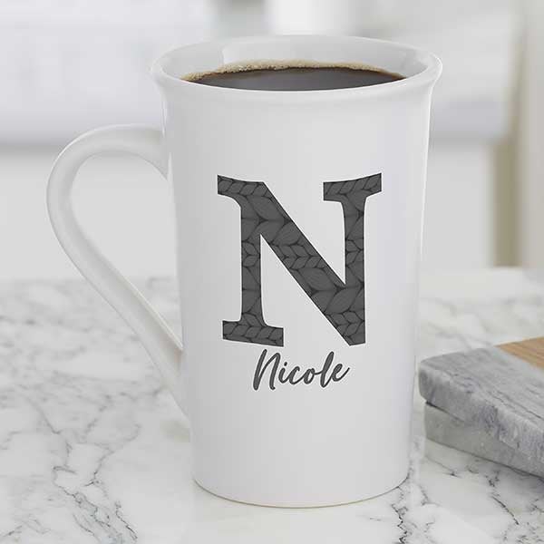 Sweater Monogram Personalized Coffee Mugs - 27406