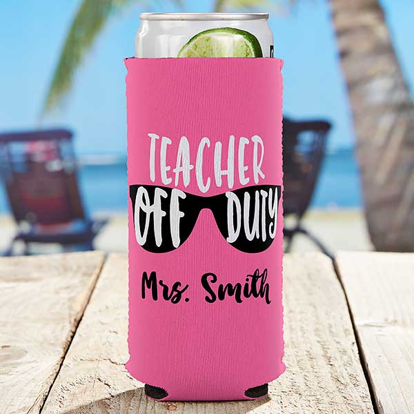 Custom Teacher Quote Neoprene Pencil Case (Personalized)