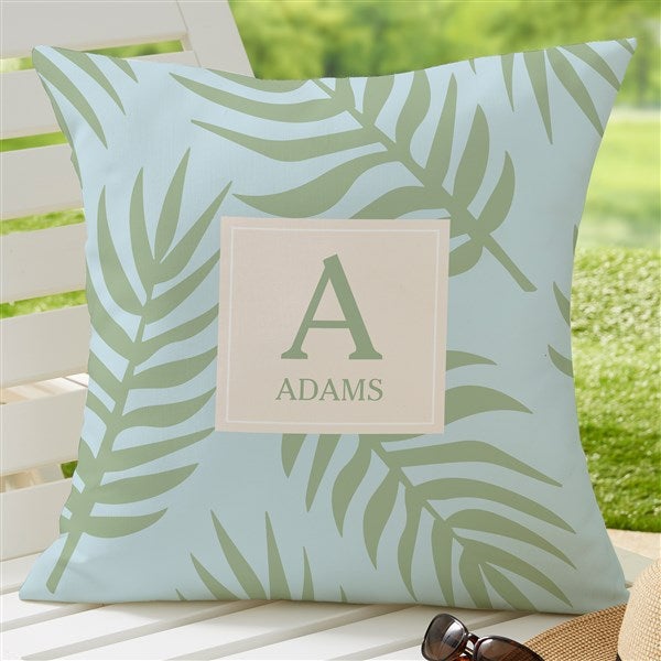 Coastal Chic Custom Pattern Personalized Outdoor Throw Pillows - 27512