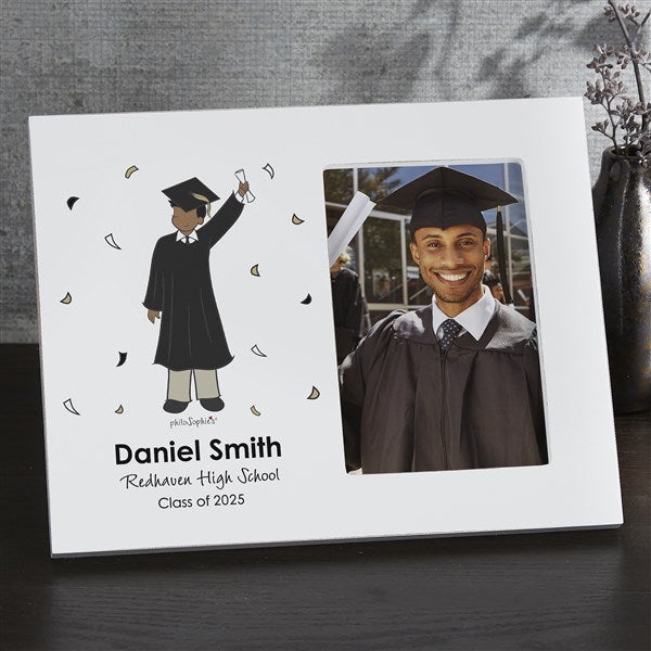 Graduation Guy philoSophie's Personalized Photo Frame - 27514