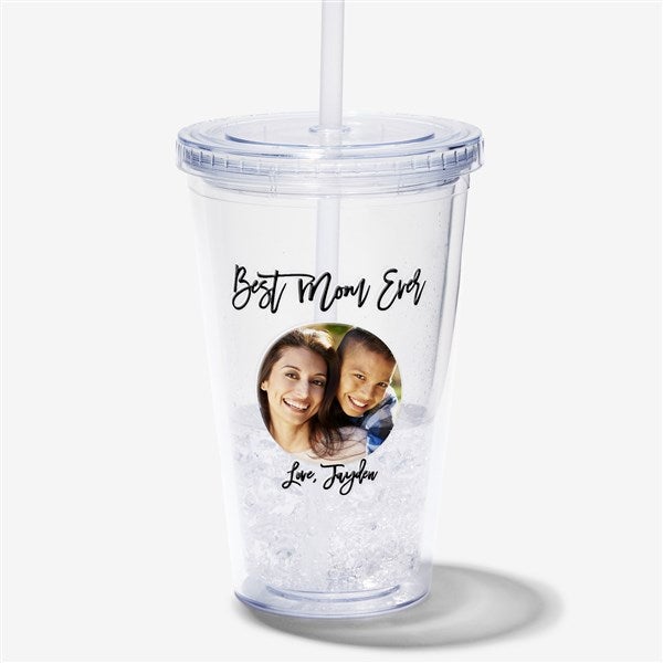 Photo Message Personalized 17 oz. Insulated Acrylic Tumbler for Her - 27527