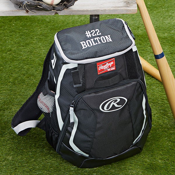 Embroidered Rawlings Baseball Backpack