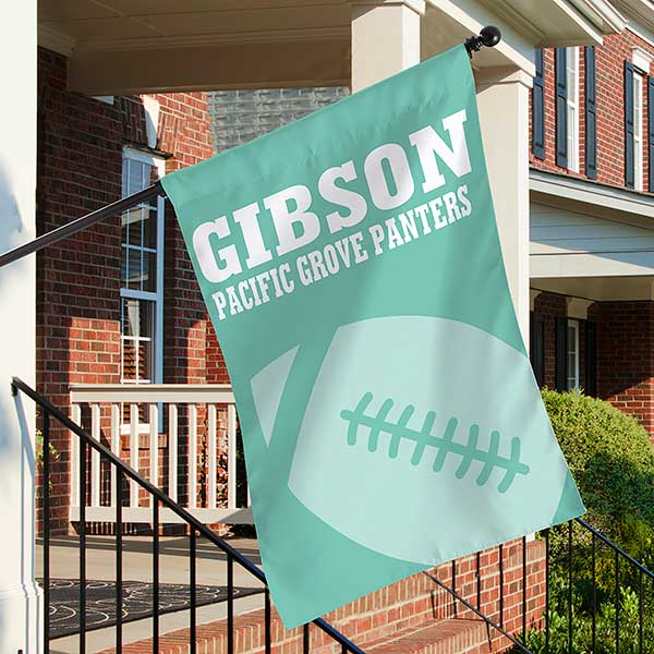 Football Personalized House Flag - 27670
