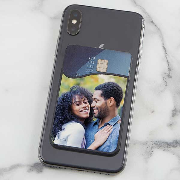 Picture It For Couples Personalized Phone Wallet Card Holder - 27679