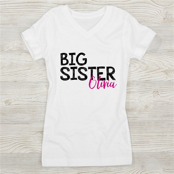 personalized big sister little sister shirts
