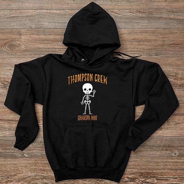 Skeleton Family Personalized Halloween Men's Sweatshirts - 27705